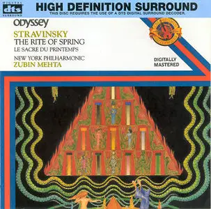 Stravinsky-Rite of Spring-Z Mehta-Quadraphonic mix in DTS CD 44.1/16