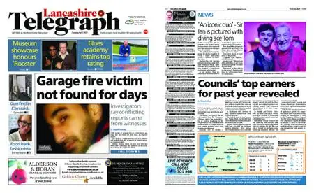 Lancashire Telegraph (Burnley, Pendle, Rossendale) – April 07, 2022