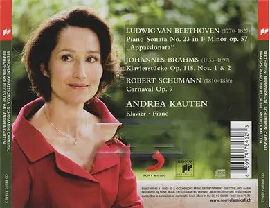 Andrea Kauten - Beethoven / Brahms / Schumann (2009)