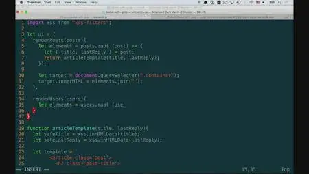 CodeSchool - Soup to Bits: ES2015: The Shape of JavaScript to Come