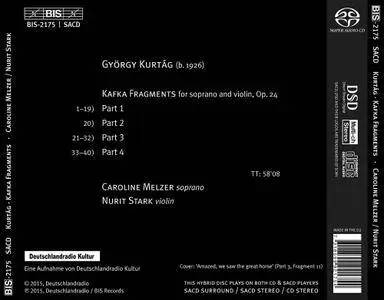 Caroline Melzer, Nurit Stark - György Kurtág: Kafka Fragments (2015)