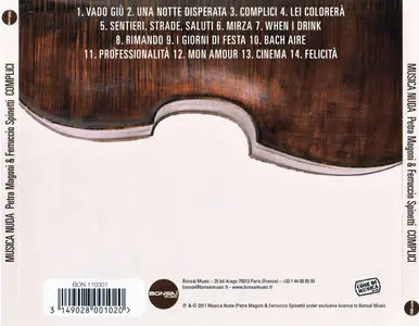 Musica Nuda (Petra Magoni and Ferruccio Spinetti) - Complici (2011)