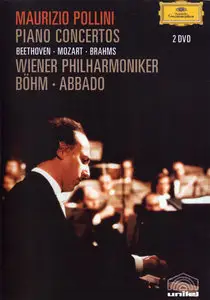 Maurizio Pollini: Beethoven, Mozart & Brahms Piano Concertos [2xDVD9]