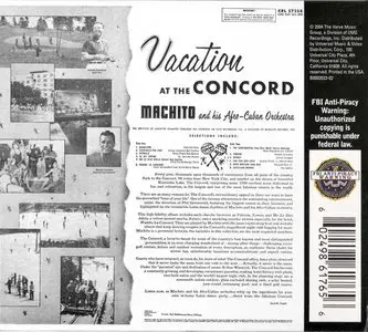 Machito & His Afro-Cuban Orchestra - Vacation At The Concord (1959) {2004 Verve Music Group} **[RE-UP]**