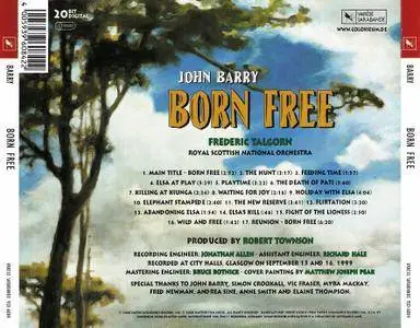 Royal Scottish NO, Frederic Talgorn - John Barry - Born Free: Original Motion Picture Score (1966) Re-Recording 2000