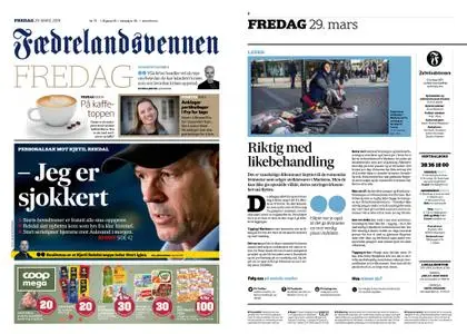 Fædrelandsvennen – 29. mars 2019