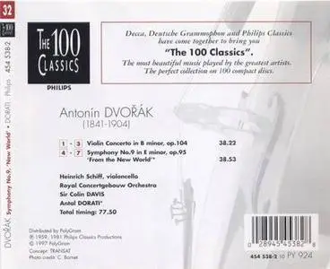 Antonin Dvorak - Cello Concerto, Symphony No. 9