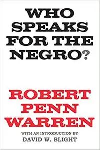 Who Speaks for the Negro?