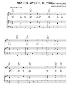 Nearer, My God, To Thee - Sarah F. Adams (Piano-Vocal-Guitar)