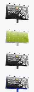 Outdoor Billboard Mockup QQXUV2K