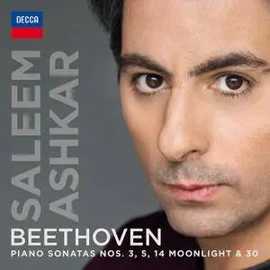 Saleem Ashkar - Beethoven: Piano Sonatas Nos. 3, 5, 14 "Moonlight" & 30 (2017) [Official Digital Download 24/96]