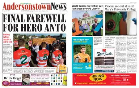 Andersonstown News – September 25, 2021