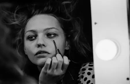 Sasha Pivovarova - Peter Lindbergh Photoshoot 2006