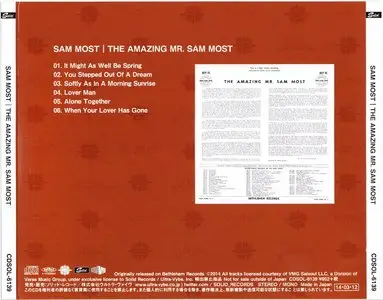 Sam Most - The Amazing Mr. Sam Most (1957) {2014 Japan Bethlehem Album Collection 1000}