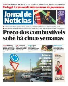 Jornal de Notícias - 27 de dezembro de 2016