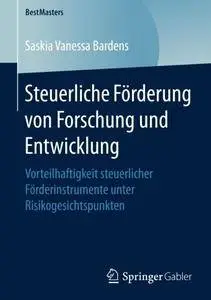 Steuerliche Förderung von Forschung und Entwicklung