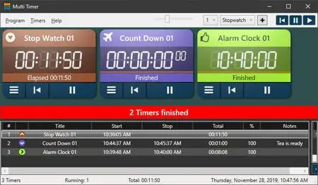 Programming Multi Timer 6.8.6.1