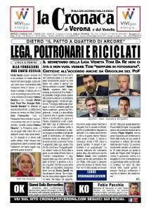 la Cronaca di Verona - 9 Gennaio 2018
