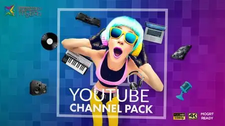 YouTube Channel Pack - Project for After Effects (VideoHive) 21702779