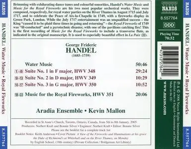 Kevin Mallon, Aradia Ensemble - George Frideric Handel: Water Music; Music for the Royal Fireworks (2006)