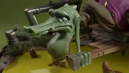 ZBrush Beginner's Course: Sculpting Crile the Crocodile