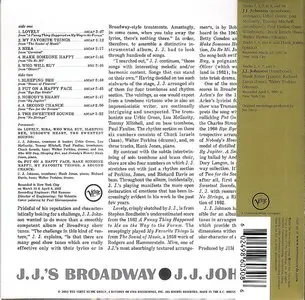 J.J. Johnson - J. J.'s Broadway (1963) {2003 Verve Mini LP Reissue}