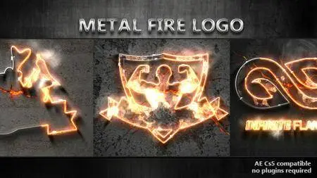 Metal Fire Logo - Project for After Effects (VideoHive)