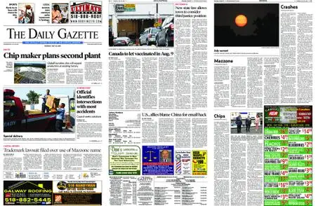 The Daily Gazette – July 20, 2021
