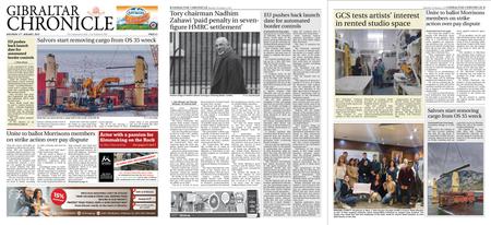Gibraltar Chronicle – 21 January 2023