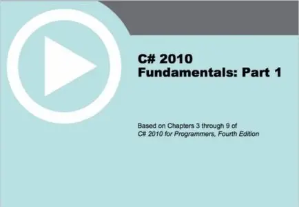 LiveLessons - C sharp 2010 Fundamentals I II and III