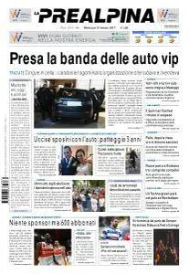 La Prealpina - 31 Maggio 2017