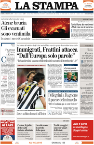 La Stampa 24 Agosto 2009