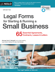 Legal Forms for Starting & Running a Small Business, 10th Edition