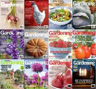 Organic Gardening Magazine 2009 - 2010 Full Collection