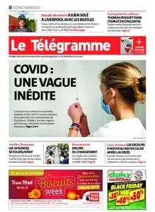 Le Télégramme Concarneau – 24 novembre 2021