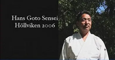 Hans Goto Sensei - Visit to Scandinavia