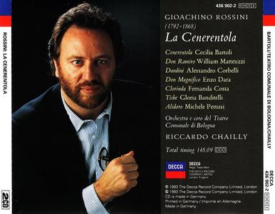 Riccardo Chailly, Orchestra e Coro del Teatro Comunale di Bologna, Cecilia Bartoli - Rossini: La Cenerentola (1993)