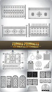 Stock Vector - Forged Products