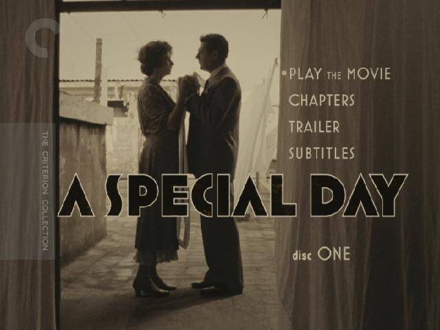 A Special Day / Una giornata particolare (1977) [Criterion Collection]