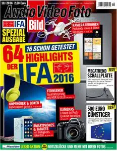 Audio Video Foto Bild – Oktober 2016