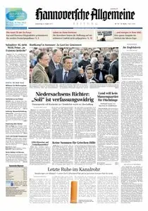 Hannoversche Allgemeine Zeitung - 22.08.2013