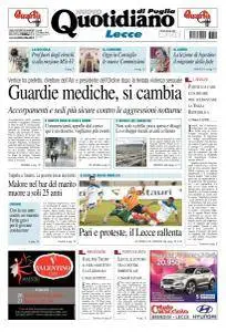 Quotidiano di Puglia Lecce - 12 Marzo 2018