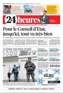 24 Heures du Mardi 13 Janvier 2015