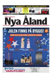 Nya Åland – 21 november 2018