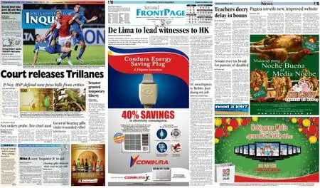 Philippine Daily Inquirer – December 21, 2010