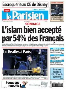 Le Parisien du jeudi 10 DEC 2009
