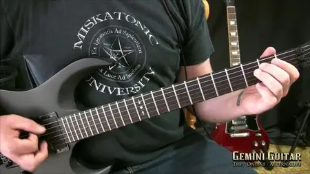 Gemini Video Guitar Lesson - Metal Mechanics Triplet Riffing (2015)