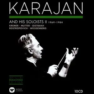 Herbert Von Karajan - Karajan and His Soloists, Vol. 2 1969-1984 (2014) (10 CDs Box Set)