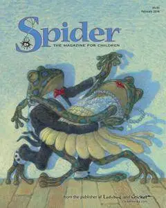 Spider Magazine Stories, Games, Activites and Puzzles for Children and Kids - February 01, 2016