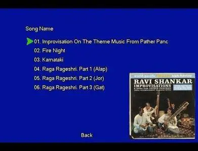 Ravi Shankar - Improvisations & Theme From Pather Panchali (1962) [Vinyl Rip 16/44 & mp3-320 + DVD] Re-up